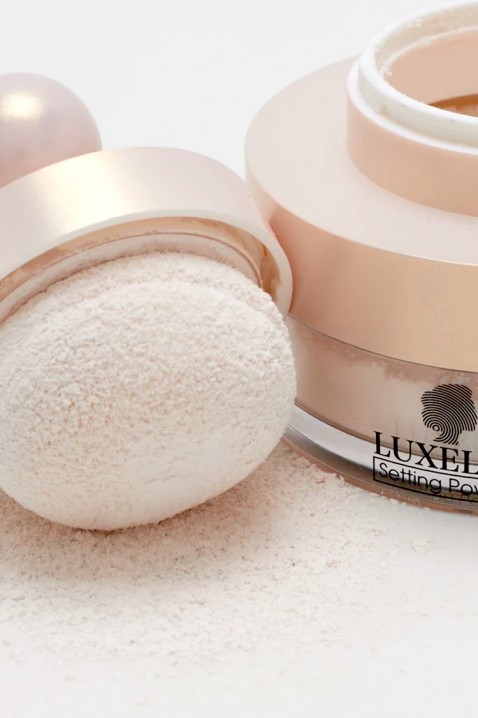 Pudra pentru fixarea machiajului LUXELUX Setting Powder WHITEIVET.RO - Reduceri de până la -80%