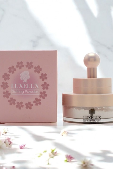 Pudra pentru fixarea machiajului LUXELUX Setting Powder WHITEIVET.RO - Reduceri de până la -80%