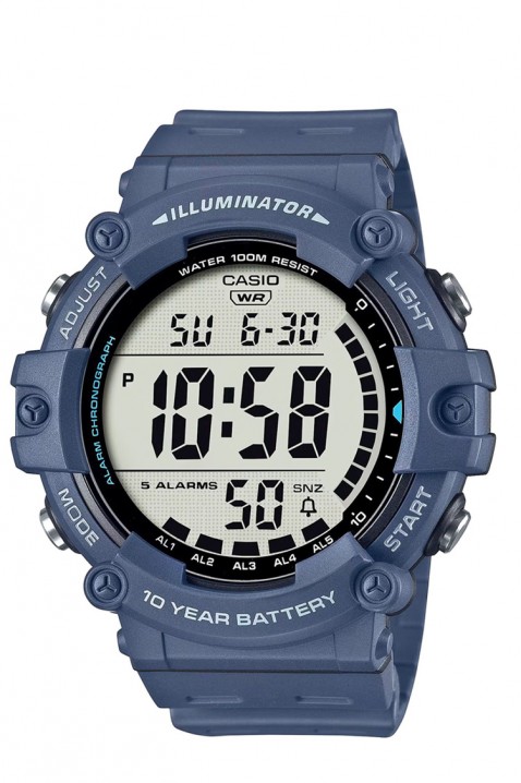 Ceas pentru bărbați CASIO AE-1500WH-2AVDF, Culoare: albastru, IVET.RO - Reduceri de până la -80%