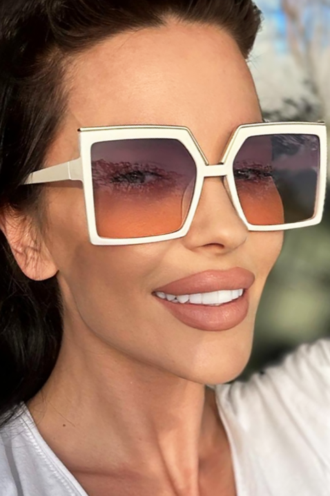 Ochelari damă ZELENDONA WHITE, Culoare: alb, IVET.RO - Reduceri de până la -80%