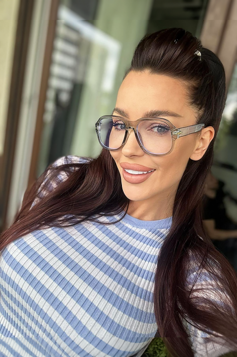 Ochelari damă ZINKANA TRANSPARENT, Culoare: transparent, IVET.RO - Reduceri de până la -80%