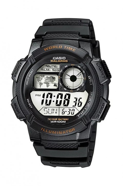 Ceas pentru bărbați CASIO AE-1000W-1AVDF, Culoare: negru, IVET.RO - Reduceri de până la -80%