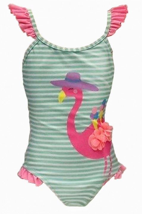 Costum de baie pentru fată FLAMA GREENIVET.RO - Reduceri de până la -80%