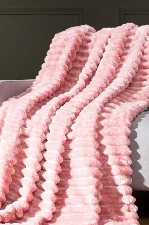 Pătură DIMFELDA PINK 160x200 cm, Culoare: roz, IVET.RO - Reduceri de până la -80%