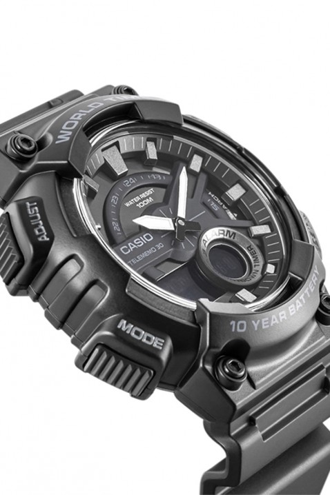 Ceas pentru bărbați CASIO AEQ-110W-1BVDF, Culoare: negru, IVET.RO - Reduceri de până la -80%