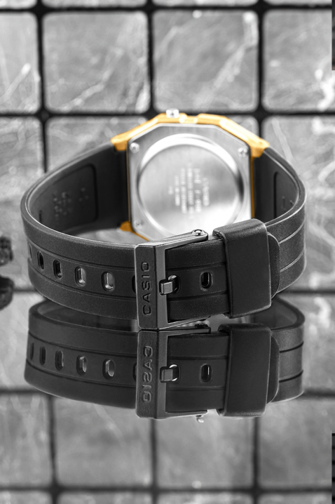 Ceas CASIO F-91WM-9ADF, Culoare: negru cu auriu, IVET.RO - Reduceri de până la -80%