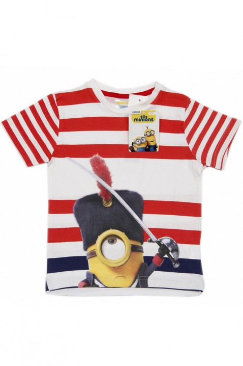 Tricou MINIONA, Culoare: alb și roșu, IVET.RO - Reduceri de până la -80%