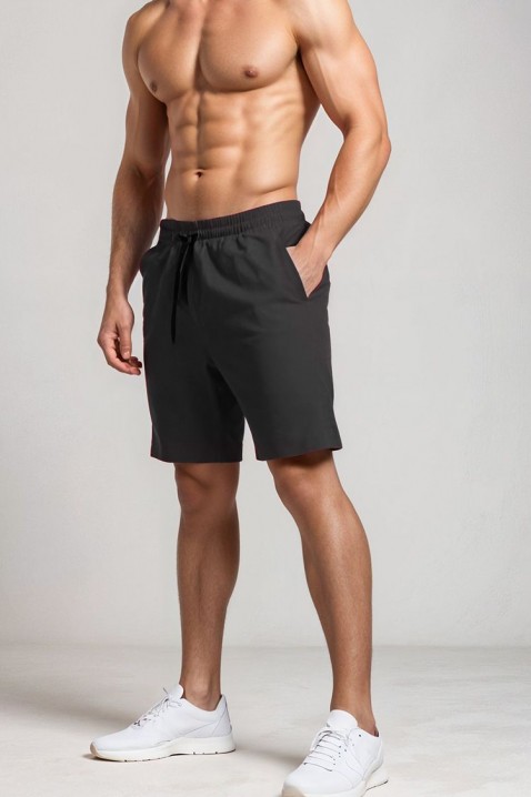 Pantaloni scurți pentru bărbați MEFIGO BLACK, Culoare: negru, IVET.RO - Reduceri de până la -80%