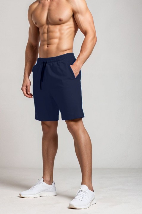 Pantaloni scurți pentru bărbați MEFIGO NAVY, Culoare: bleumarin, IVET.RO - Reduceri de până la -80%