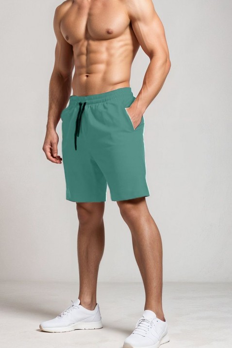 Pantaloni scurți pentru bărbați MEFIGO MINT, Culoare: mentă, IVET.RO - Reduceri de până la -80%