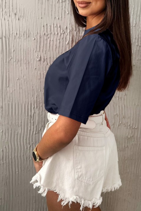 Tricou AMORE NAVY, Culoare: bleumarin, IVET.RO - Reduceri de până la -80%