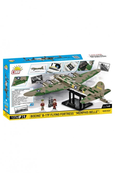 Set de construcție Cobi avion de vânătoare B-17F Memphis Belle - 1376 pieseIVET.RO - Reduceri de până la -80%