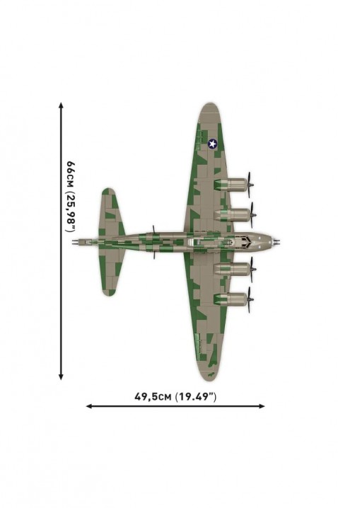 Set de construcție Cobi avion de vânătoare B-17F Memphis Belle - 1376 pieseIVET.RO - Reduceri de până la -80%