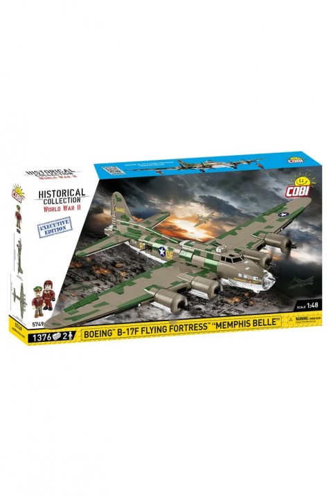 Set de construcție Cobi avion de vânătoare B-17F Memphis Belle - 1376 pieseIVET.RO - Reduceri de până la -80%