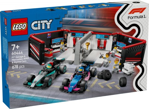 60444 | Garajul și mașinile de curse F1® Mercedes - AMG și AlpineIVET.RO - Reduceri de până la -80%