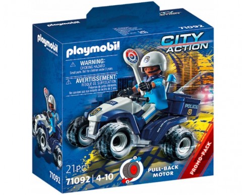 Set cu figurina City Action 71092 Quad de Viteză al PolițieiIVET.RO - Reduceri de până la -80%