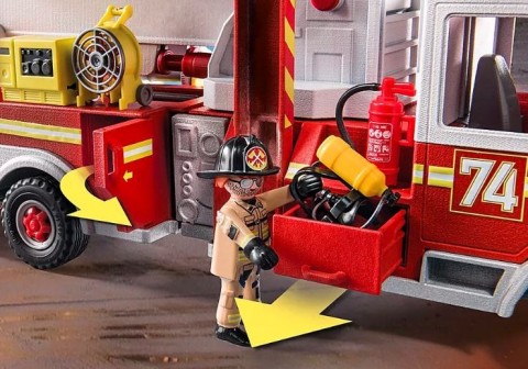 Set de figurine City Action 70935 Mașina de pompieri: US Tower LadderIVET.RO - Reduceri de până la -80%