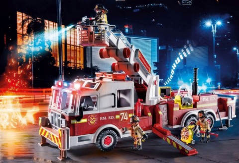 Set de figurine City Action 70935 Mașina de pompieri: US Tower LadderIVET.RO - Reduceri de până la -80%