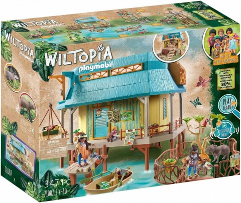 Set de figurine Wiltopia 71007 Centru de îngrijire a animalelorIVET.RO - Reduceri de până la -80%