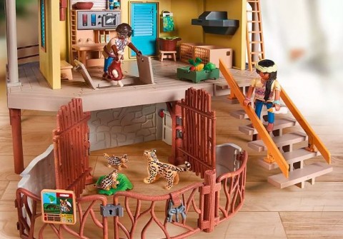 Set de figurine Wiltopia 71007 Centru de îngrijire a animalelorIVET.RO - Reduceri de până la -80%