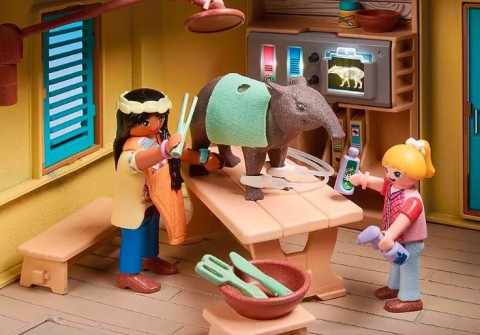 Set de figurine Wiltopia 71007 Centru de îngrijire a animalelorIVET.RO - Reduceri de până la -80%