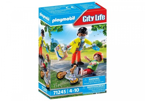 Figurine City Life 71245 Asistent medical cu pacientIVET.RO - Reduceri de până la -80%