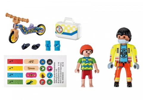 Figurine City Life 71245 Asistent medical cu pacientIVET.RO - Reduceri de până la -80%