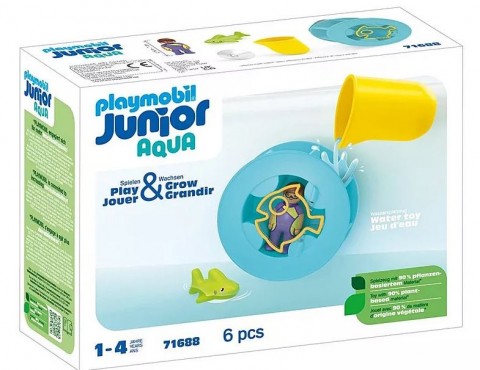 Set cu figurina Junior Aqua 71688 Moară de apă cu un mic rechinIVET.RO - Reduceri de până la -80%