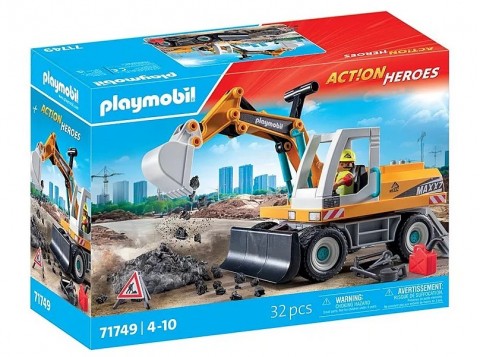 Set cu figurine My Life 71749 Excavator mareIVET.RO - Reduceri de până la -80%