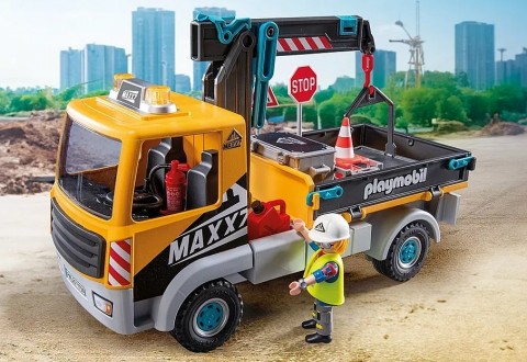 Set cu figurine Action Heroes 71750 Camion de construcții cu macaraIVET.RO - Reduceri de până la -80%