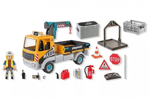 Set cu figurine Action Heroes 71750 Camion de construcții cu macaraIVET.RO - Reduceri de până la -80%