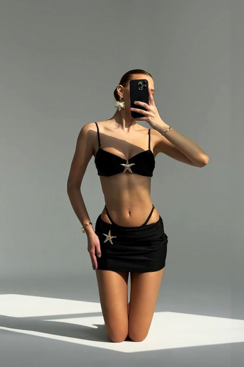 Set de plajă BRILIANZATA BLACK, Culoare: negru, IVET.RO - Reduceri de până la -80%