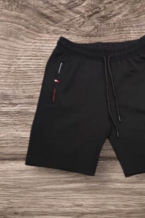 Pantaloni scurți pentru bărbați ROTELHO BLACK, Culoare: negru, IVET.RO - Reduceri de până la -80%