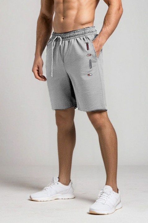 Pantaloni scurți pentru bărbați ROTELHO GREY, Culoare: gri, IVET.RO - Reduceri de până la -80%
