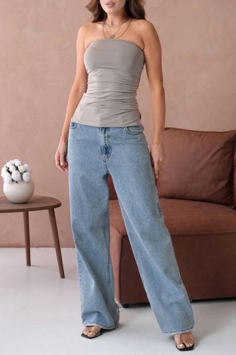 Top ZUIMBILA BEIGE, Culoare: bej, IVET.RO - Reduceri de până la -80%