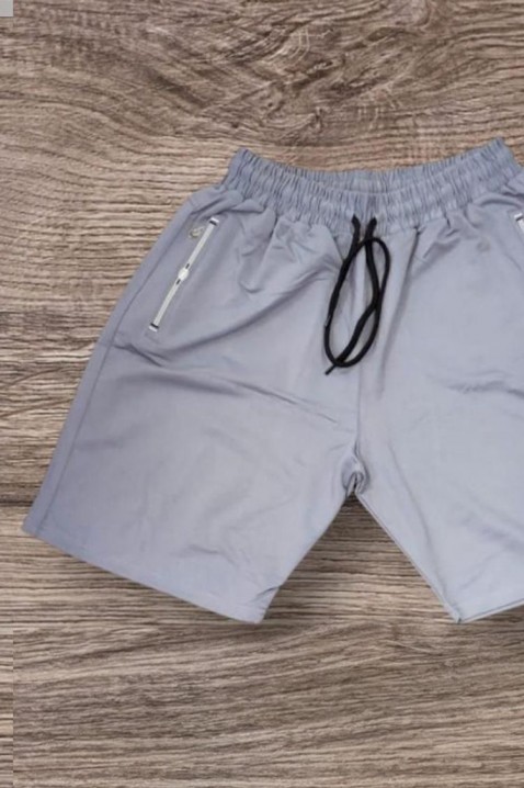 Pantaloni scurți pentru bărbați LONERO GREY, Culoare: gri, IVET.RO - Reduceri de până la -80%
