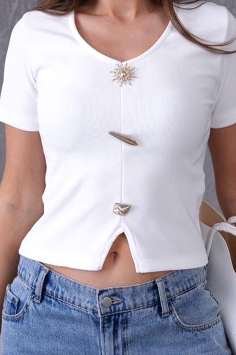 Top DIZELMA WHITE, Culoare: alb, IVET.RO - Reduceri de până la -80%