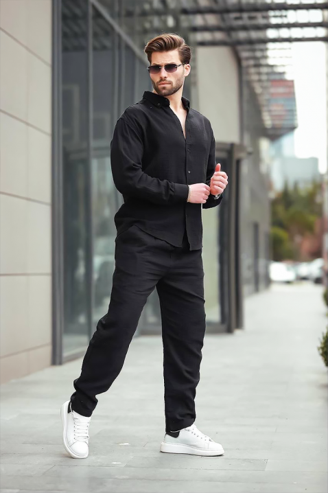 Set bărbați ROLDO BLACK, Culoare: negru, IVET.RO - Reduceri de până la -80%