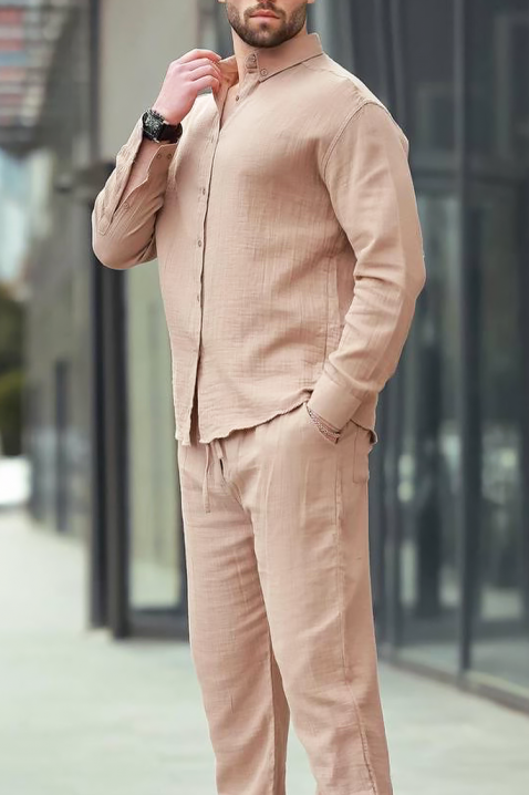 Set bărbați ROLDO BEIGE, Culoare: bej, IVET.RO - Reduceri de până la -80%