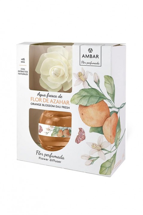 Difuzor cu floare SOLMY ORANGE 60 ml, Culoare: portocaliu, IVET.RO - Reduceri de până la -80%