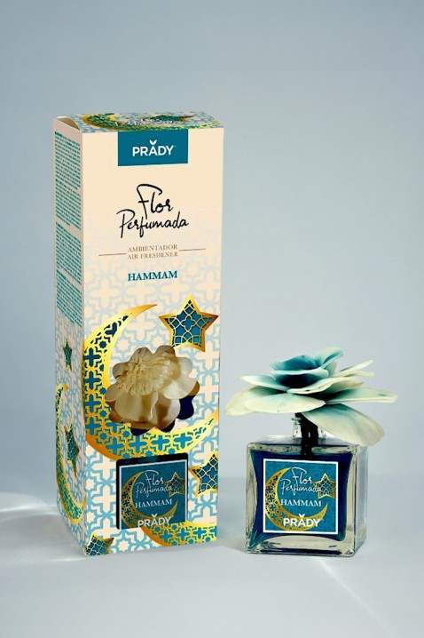 Difuzor cu floare PRADY HAMMAM 90 ml, Culoare: albastru, IVET.RO - Reduceri de până la -80%