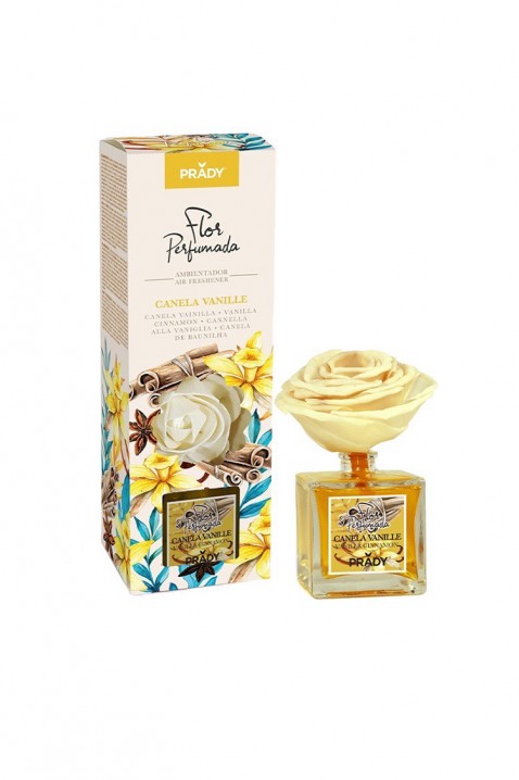 Difuzor cu floare FLOSY CANELA VANILLE 90 ml, Culoare: ecru, IVET.RO - Reduceri de până la -80%