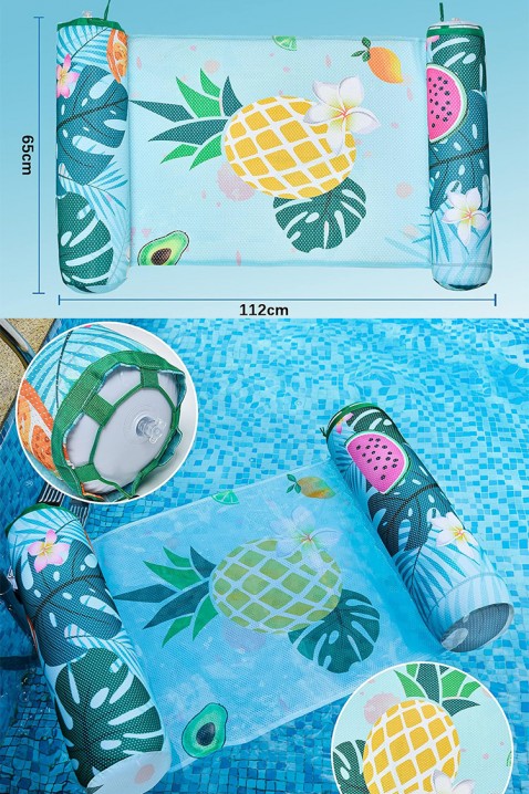 Saltea gonflabilă DUSHILZA BLUE, Culoare: albastru, IVET.RO - Reduceri de până la -80%