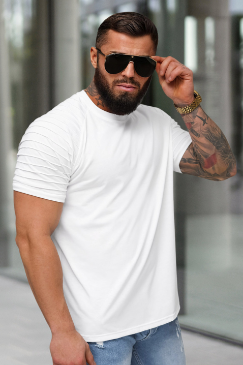 Tricou bărbați BESTAN WHITE, Culoare: alb, IVET.RO - Reduceri de până la -80%