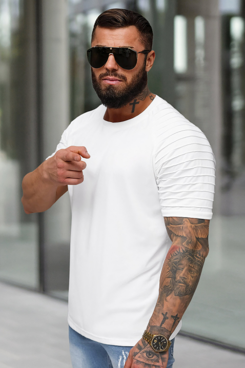 Tricou bărbați BESTAN WHITE, Culoare: alb, IVET.RO - Reduceri de până la -80%