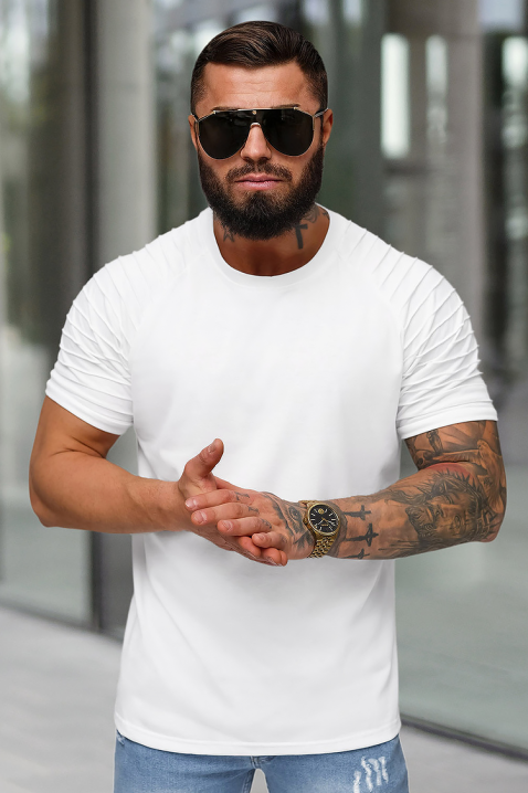 Tricou bărbați BESTAN WHITE, Culoare: alb, IVET.RO - Reduceri de până la -80%