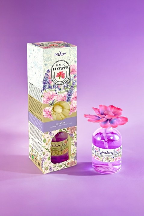 Difuzor cu floare PROLDY LAVANDA 100 ml, Culoare: lila, IVET.RO - Reduceri de până la -80%