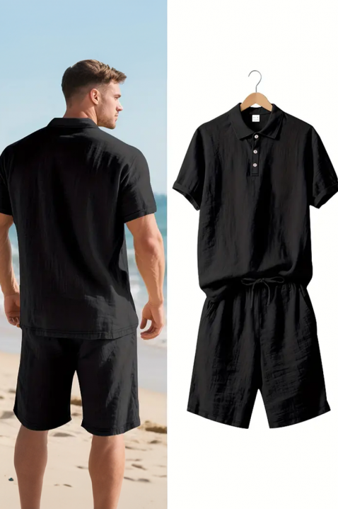 Set bărbați BESTELO BLACK, Culoare: negru, IVET.RO - Reduceri de până la -80%