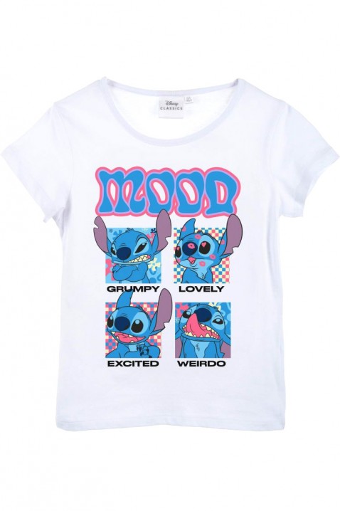 Tricou MOODS, Culoare: alb, IVET.RO - Reduceri de până la -80%