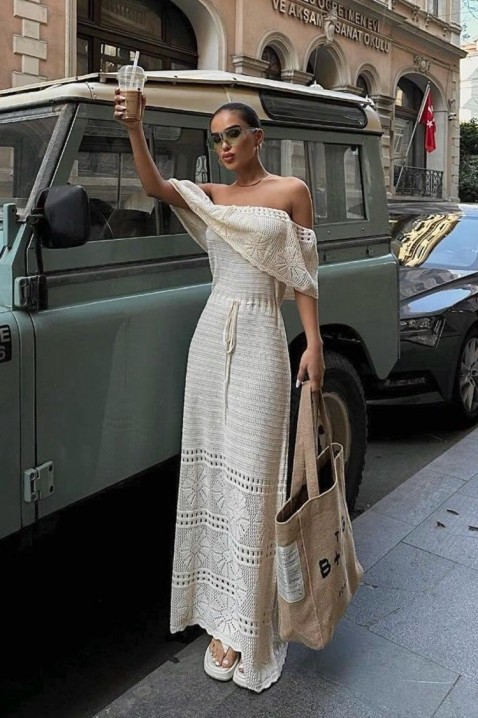 Rochie NOVAFAME ECRU, Culoare: ecru, IVET.RO - Reduceri de până la -80%